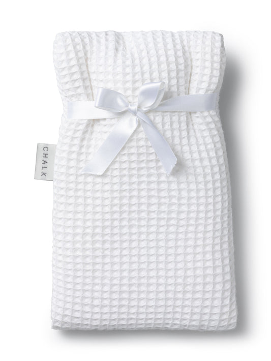 Chalk UK Bailey Waffle Weave & Lined Hot Water Bottle